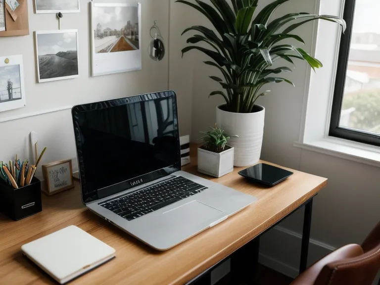 Leerer Website-Editor auf einem Laptop-Bildschirm – der Moment vor dem ersten Satz für den Yoga-Gutschein-Text auf Jimdo