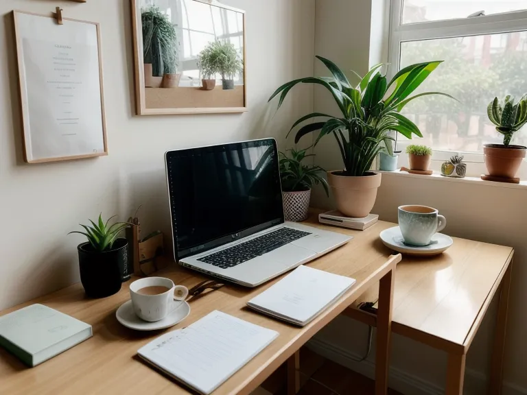 Ruhige Ecke mit Yogamatte und Wasserglas im sanften Licht als Kontrast zum Bildschirm-Vergleich der Texte