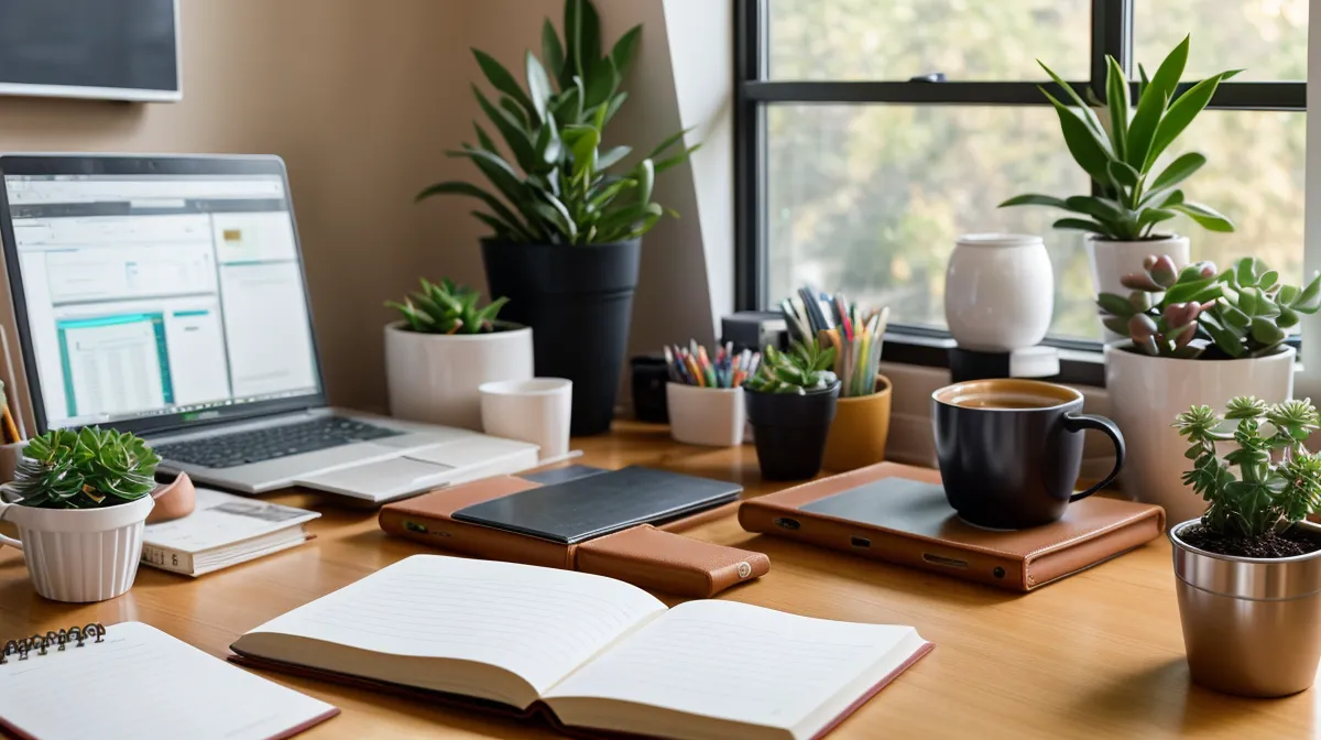 Laptop mit Buchungskalender fuer Coaching-Termine, Website-Texte und Micro-copy fuer die Terminbuchung