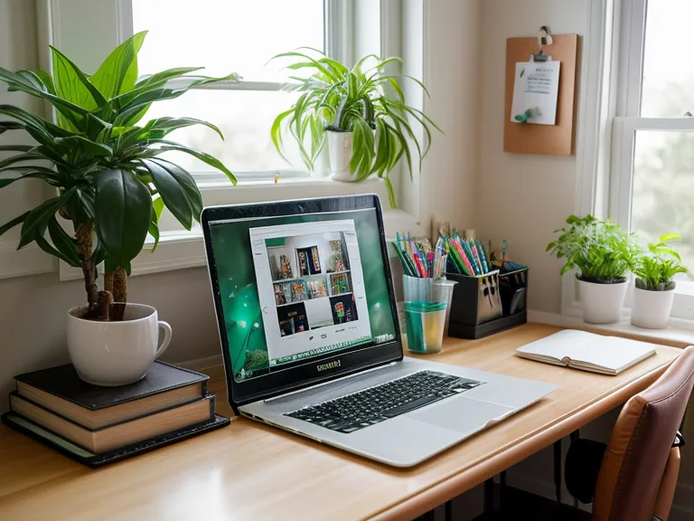 Fertig überarbeitete Zusammenarbeit-Seite der Coaching-Website auf dem Laptop-Bildschirm